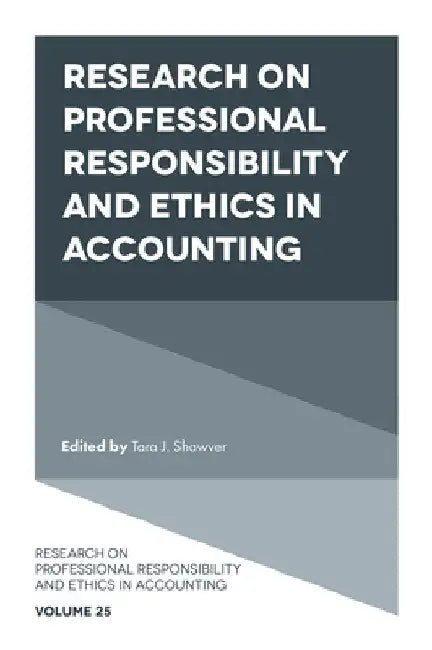 Research on Professional Responsibility and Ethics in Accounting by Tara J. Shawver