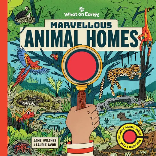 Marvellous Animal Homes: A Magic Lens Book by Jane Wilsher