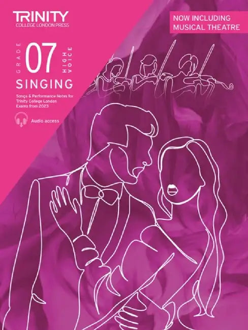 Trinity College London Singing Exam Pieces from 2023 Grade 7 high voice by Trinity College London