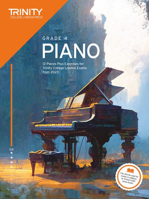 Trinity College London Piano Exam Pieces Plus Exercises from 2023  Grade 4
