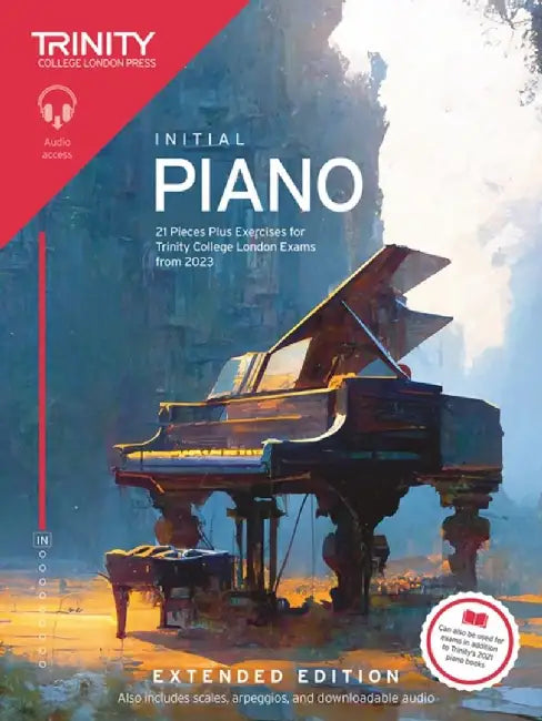 Trinity College London Piano Exam Pieces Plus Exercises from 2023  Initial  Extended Edition