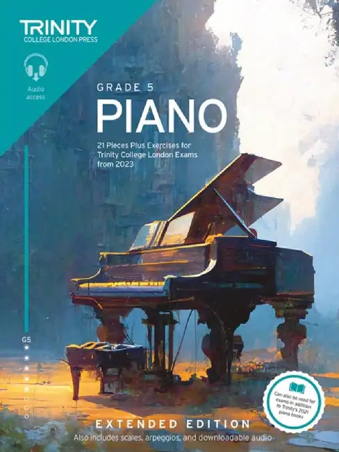 Trinity College London Piano Exam Pieces Plus Exercises from 2023: Grade 5