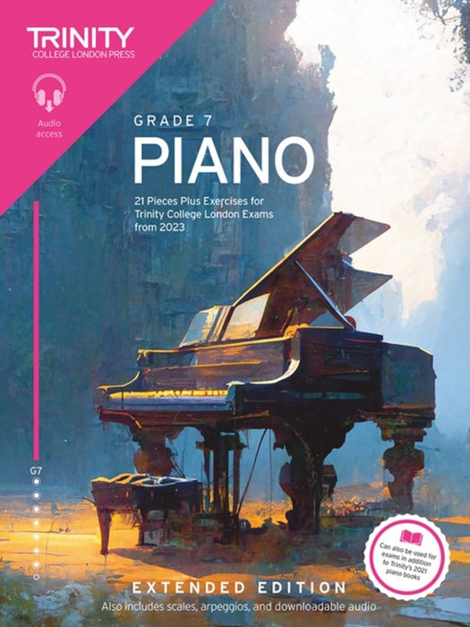 Trinity College London Piano Exam Pieces Plus Exercises from 2023  Grade 7  Extended Edition