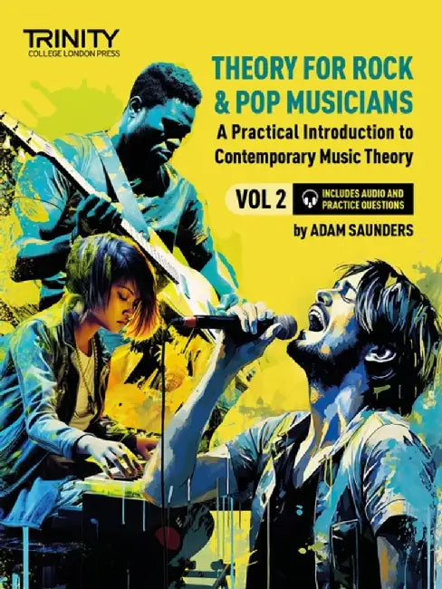 Theory for Rock & Pop Musicians Volume 2 by Adam Saunders