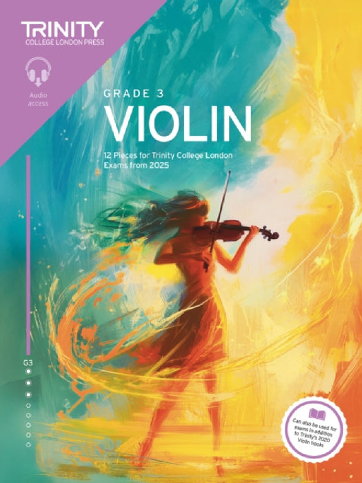 Trinity College London Violin Exam Pieces from 2025: Grade 3 by Trinity College London