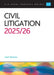 Civil Litigation 2025/26: Legal Practice Course Guides (LPC) by Browne