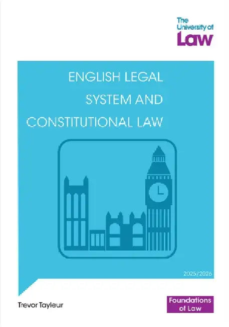 FOL - English System & Constitutional Law 2e by Trevor Tayleur