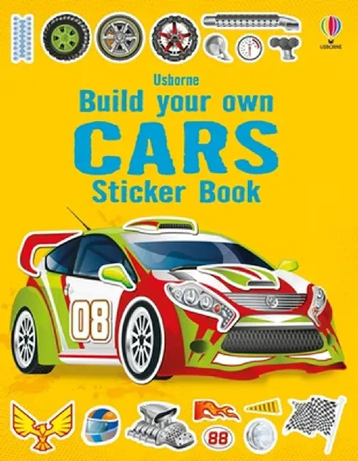 Build Your Own Cars Sticker Book by Simon Tudhope