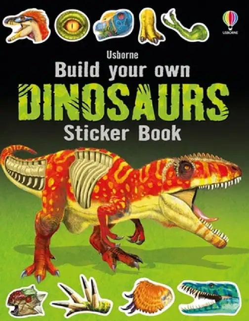 Build Your Own Dinosaurs Sticker Book by Simon Tudhope