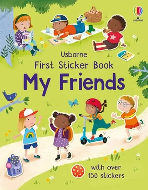 First Sticker Book My Friends by Holly Bathie