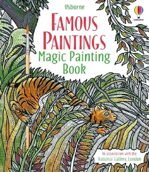 Famous Paintings Magic Painting Book by Rosie Dickins