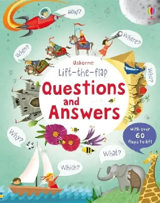 Lift-The-Flap Questions and Answers by Katie Daynes