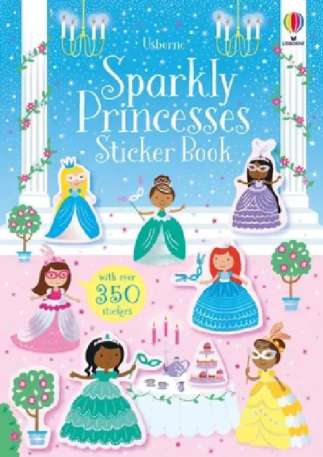 Sparkly Princesses Sticker Book by Kirsteen Robson