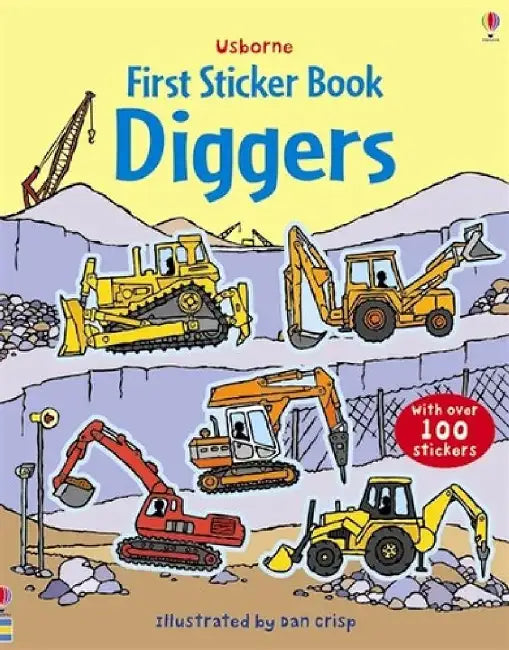 First Sticker Book Diggers by Sam Taplin