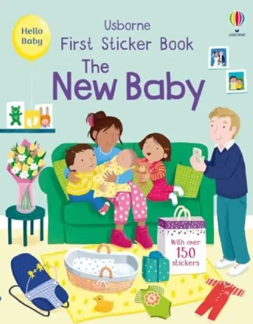 First Sticker Book The New Baby by Jessica Greenwell