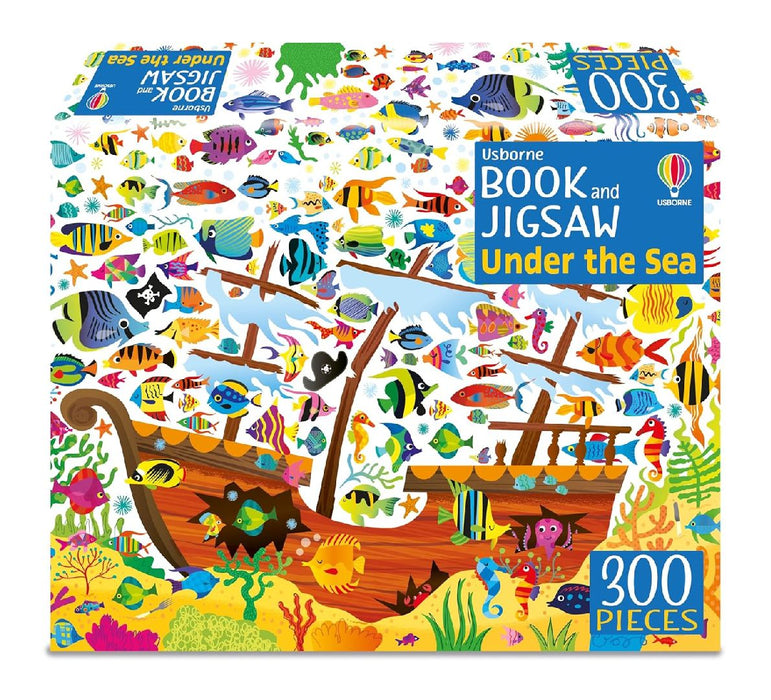 Book and Jigsaw Under the Sea by Kirsteen Robson