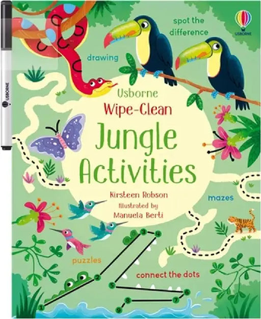 Wipe-Clean Jungle Activities by Kirsteen Robson