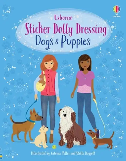 Sticker Dolly Dressing Dogs and Puppies by Fiona Watt
