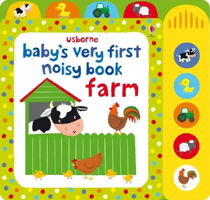 Baby's Very First Noisy Book Farm by Fiona Watt