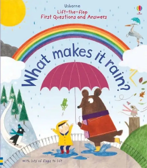 First Questions and Answers: What Makes It Rain? by Katie Daynes