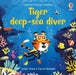 Tiger deep-sea diver by Lesley Sims