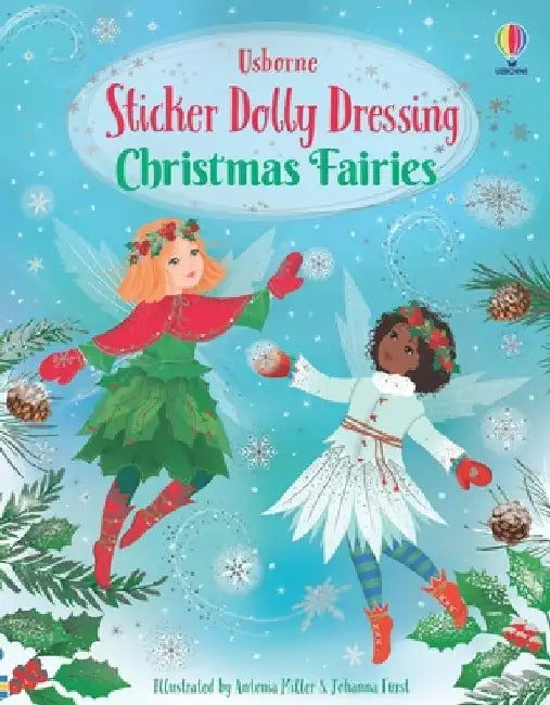 Sticker Dolly Dressing Christmas Fairies by Fiona Watt
