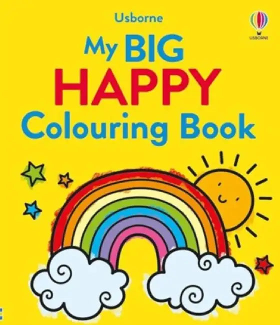 My Big Happy Colouring Book by Alice James