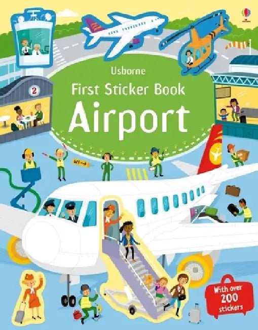 First Sticker Book Airport by Sam Smith
