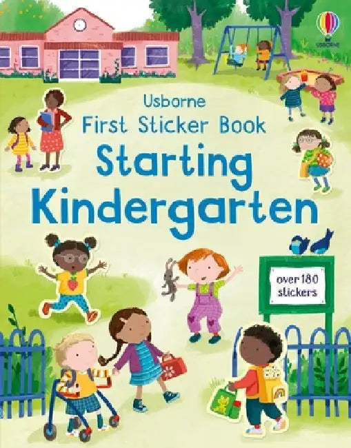 First Sticker Book Starting School: A First Day of School Book for Kids by Holly Bathie