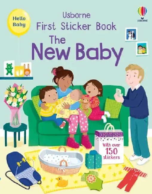 First Sticker Book the New Baby by Jessica Greenwell