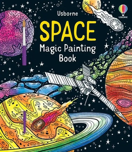 Space Magic Painting Book by Abigail Wheatley
