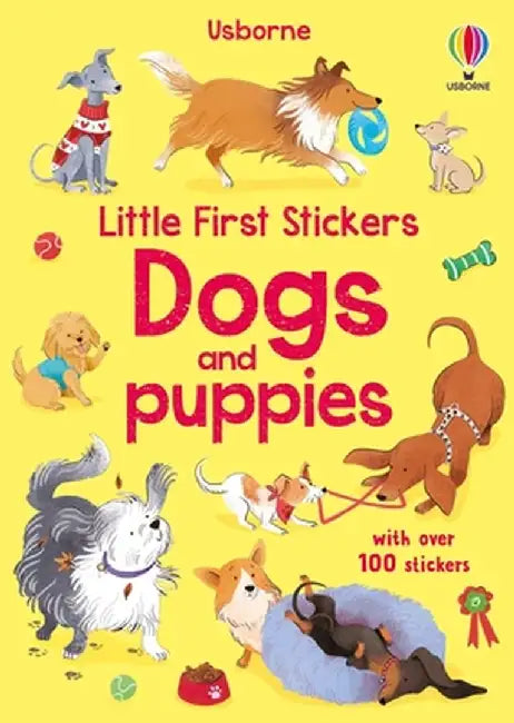 Little First Stickers Dogs and Puppies by Kristie Pickersgill