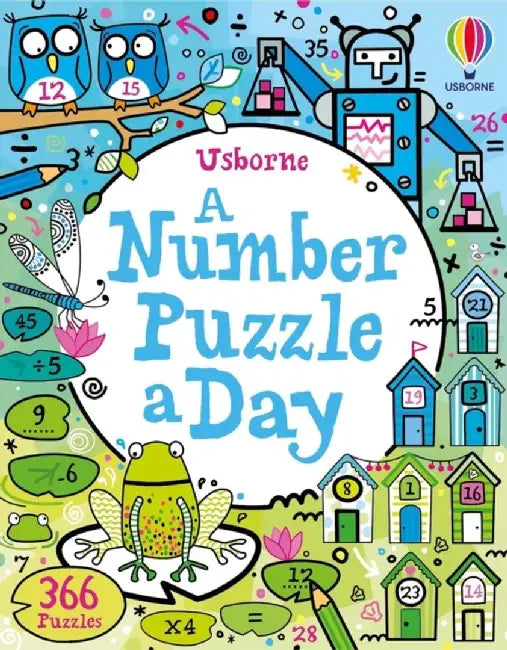 A Number Puzzle a Day by Phillip Clarke