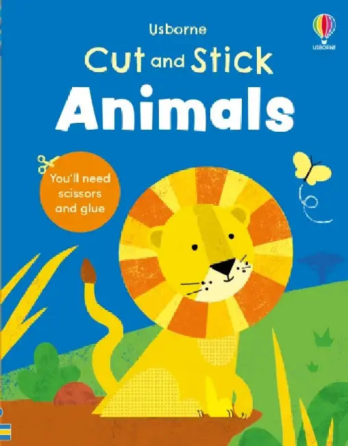 Cut and Stick Animals by Jessica Greenwell