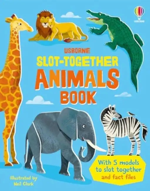 Slot-together Animals Book by Abigail Wheatley