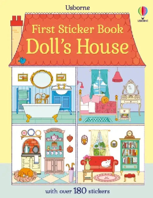 First Sticker Book Doll's House by Abigail Wheatley