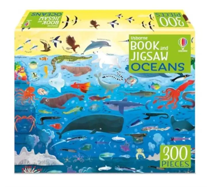 Usborne Book and Jigsaw Oceans by Sam Smith