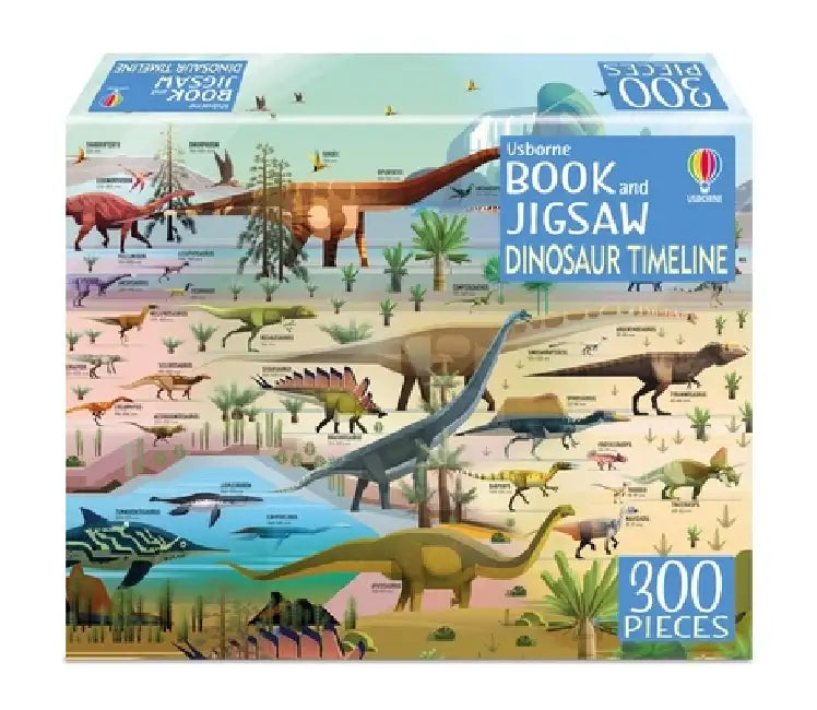 Book and Jigsaw Dinosaur Timeline by Rachel Firth