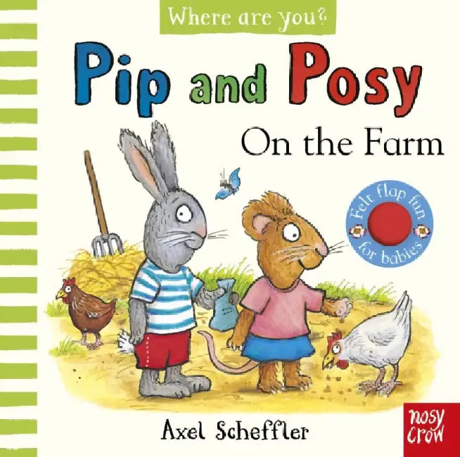 Pip and Posy, Where are you? On the Farm (A Felt Flaps Book) by Emmanuelle Arpin