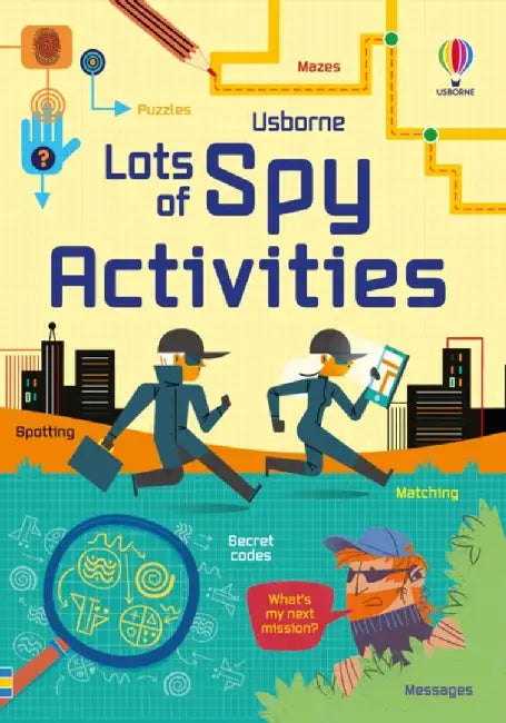 Lots of Spy Activities by Simon Tudhope