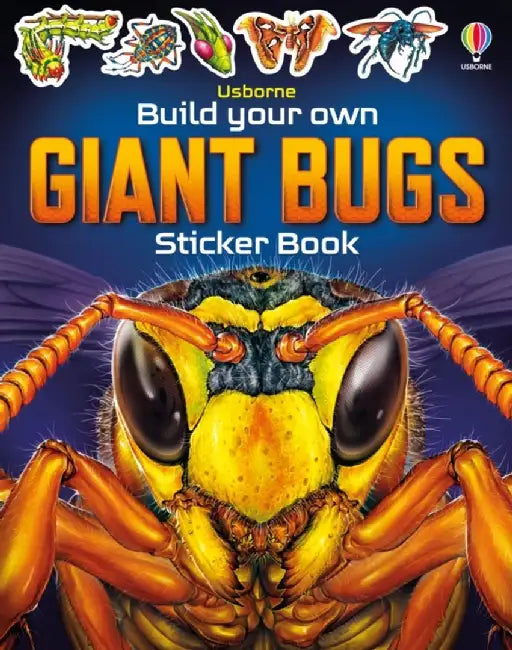 Build Your Own Giant Bugs Sticker Book by Sam Smith