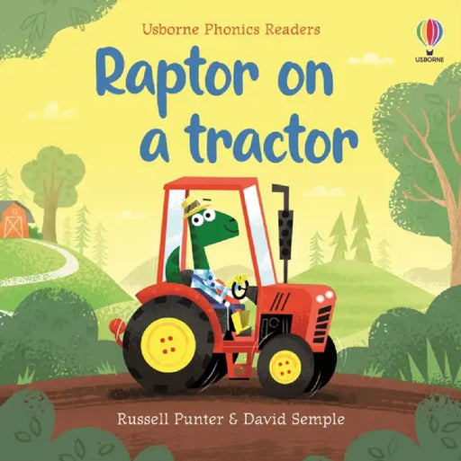 Raptor on a tractor by Russell Punter