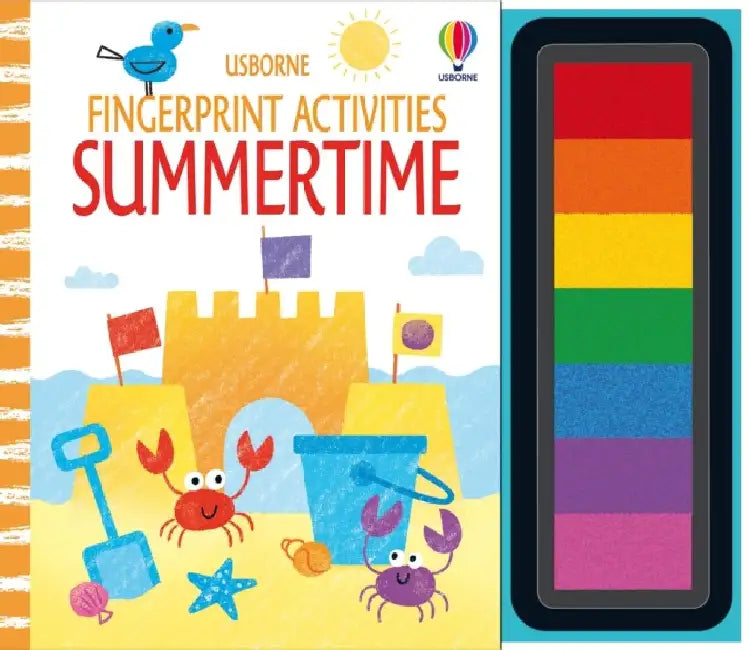 Fingerprint Activities Summertime by Fiona Watt