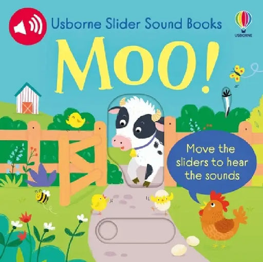 Slider Sound Books Moo! by Sam Taplin