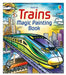 Trains Magic Painting Book by Sam Baer