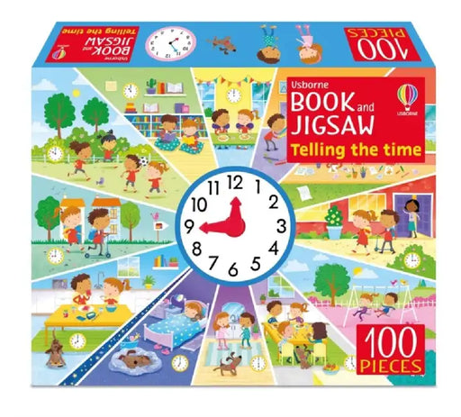 Usborne Book and Jigsaw Telling the Time by Kate Nolan