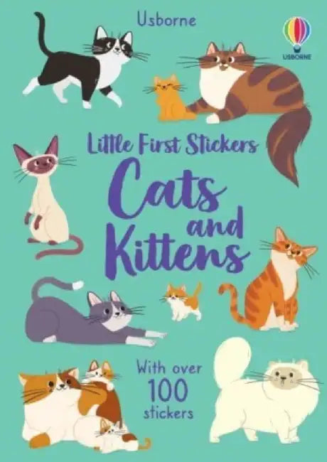 Little First Stickers Cats and Kittens by Caroline Young