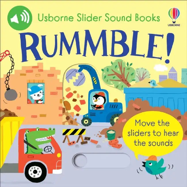Slider Sound Books: Rummble! by Sam Taplin