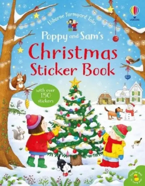 Poppy and Sam's Christmas Sticker Book by Kate Nolan