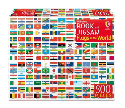Usborne Book and Jigsaw Flags of the World by Sue Meredith